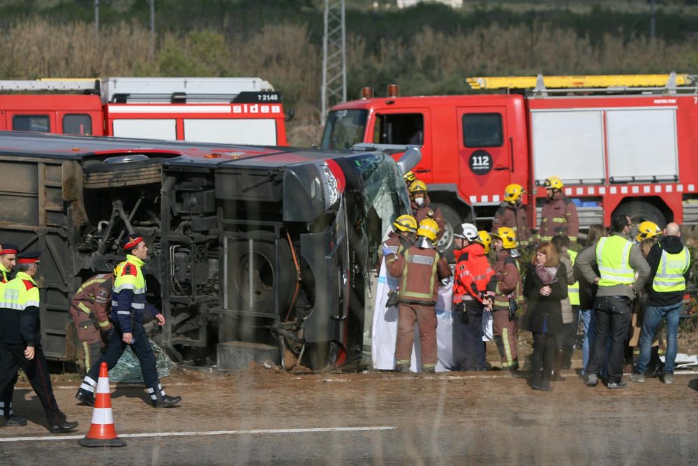 Accidente de tráfico en Freginals