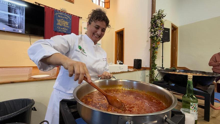 Así fue la masterclass de la guisandera Pilar Ramos con las llámparas como protagonistas en Quintes