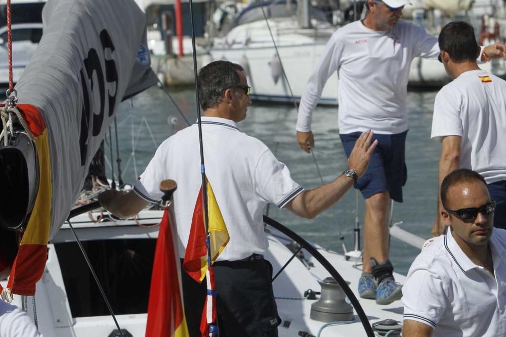 Copa del Rey de Vela: Felipe VI se embarca en el Aifos