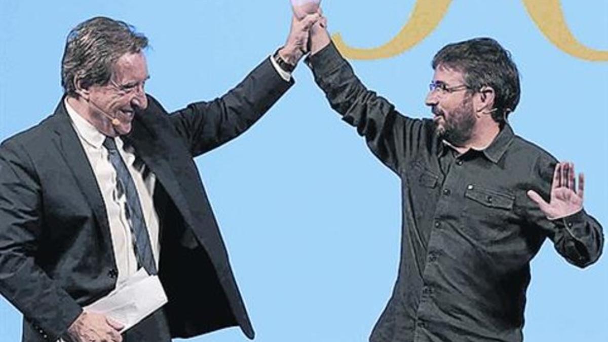 Iñaki Gabilondo y Jordi Évole