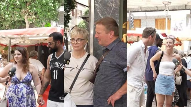 Ni ubicar Mallorca en el mapa: una encuesta callejera evidencia el desconocimiento de los turistas sobre la isla