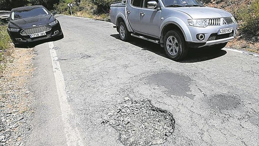 Orpesa también urge la adecuación del vial de Miravet