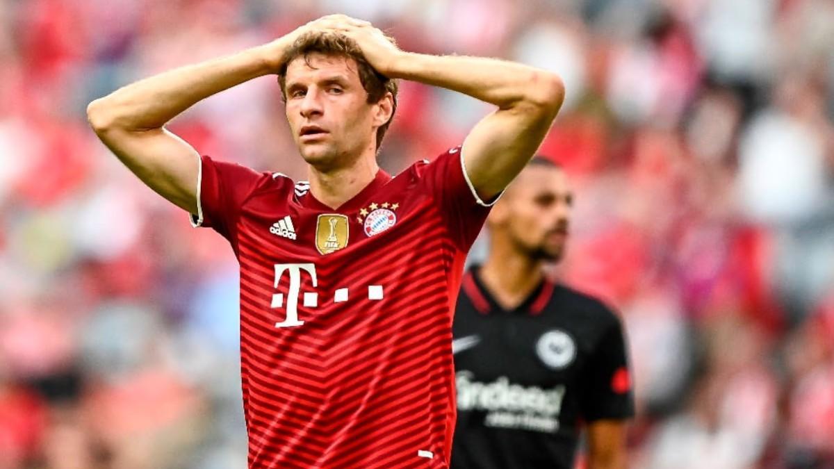 Müller lamenta una de las oportunidades falladas