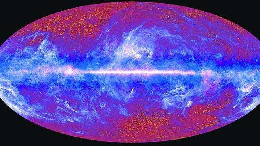 El Universo, fotografiado por el telescopio «Planck».