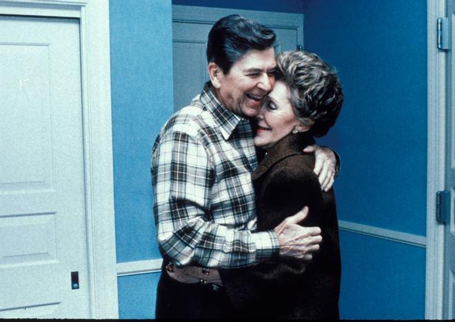 Ronald y Nancy Reagan, inseparables