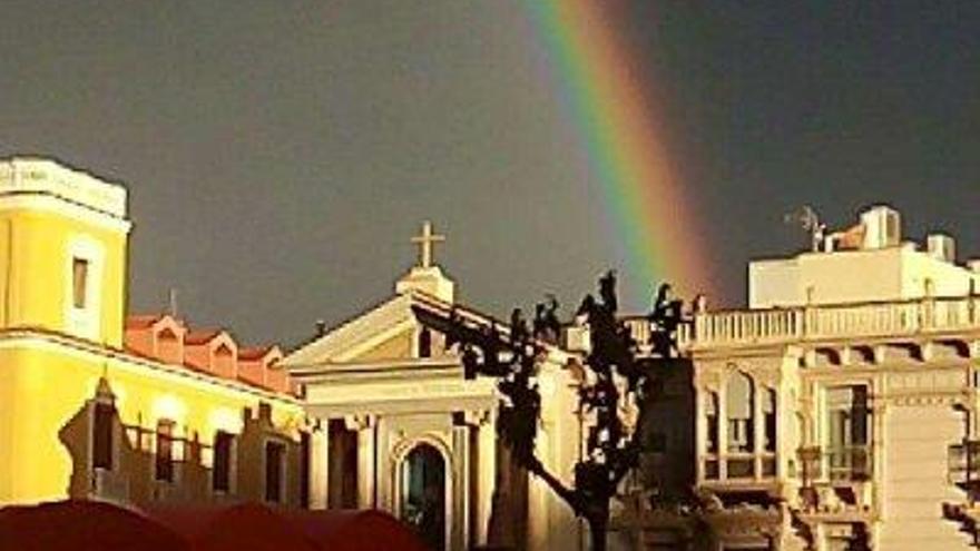 Arco iris urbano