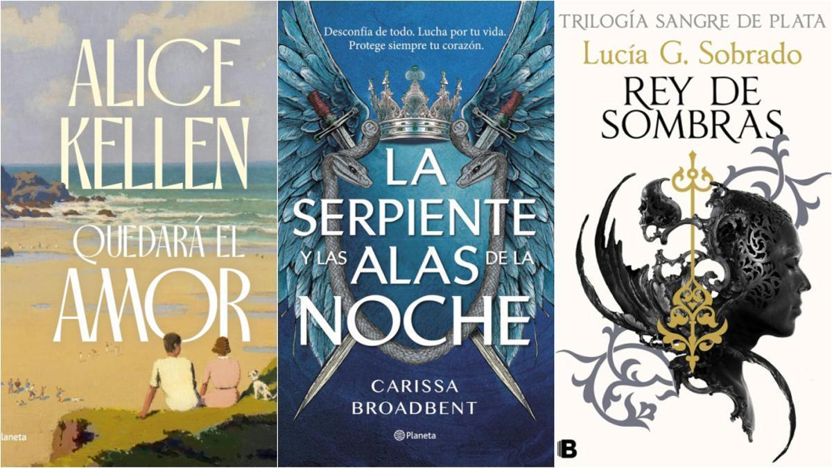 Novelas de Alice Kellen, Carissa Broadbent y Lucía G. Sobrado