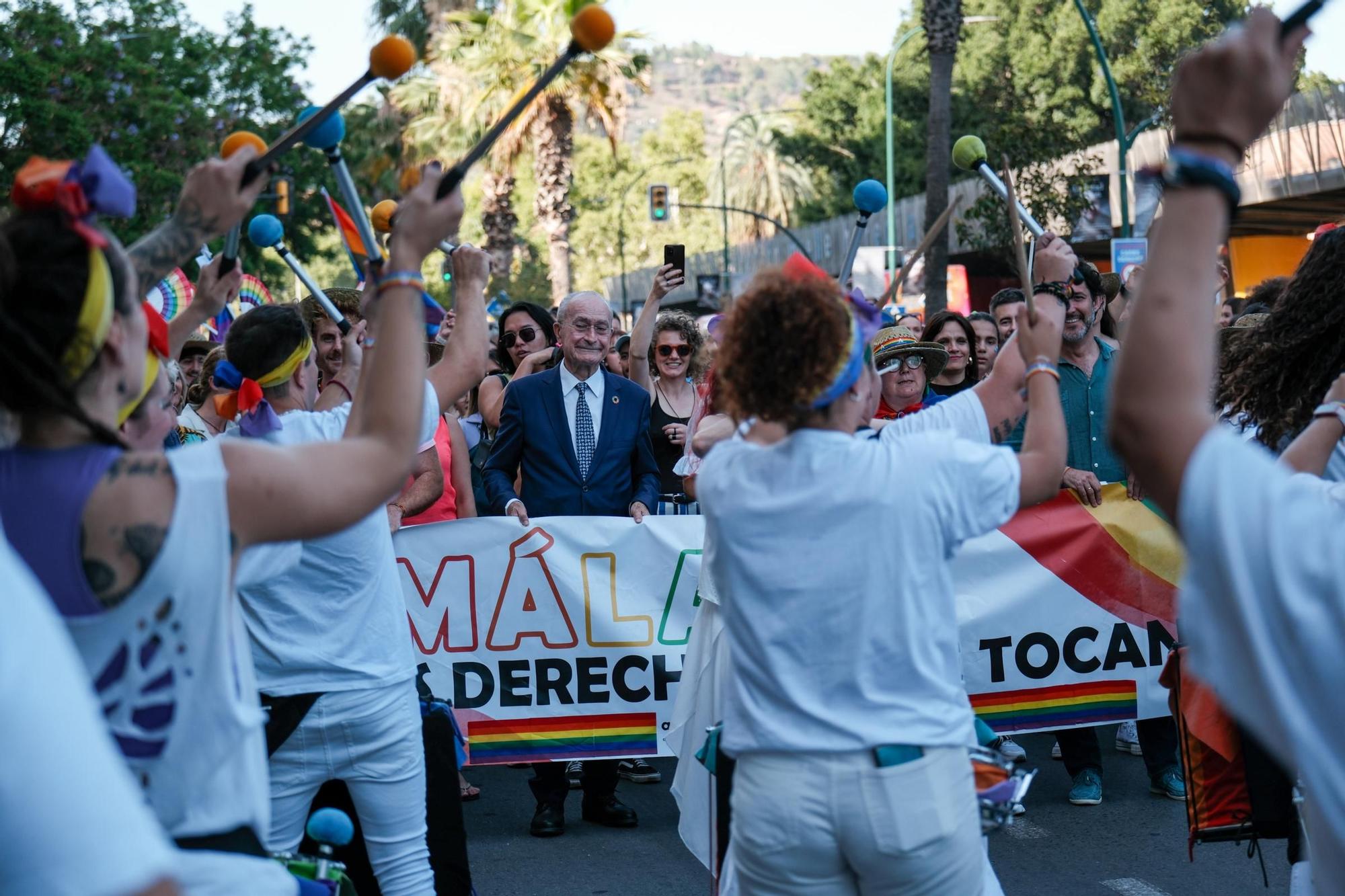 La marcha por el Día del Orgullo de Málaga 2024, en imágenes