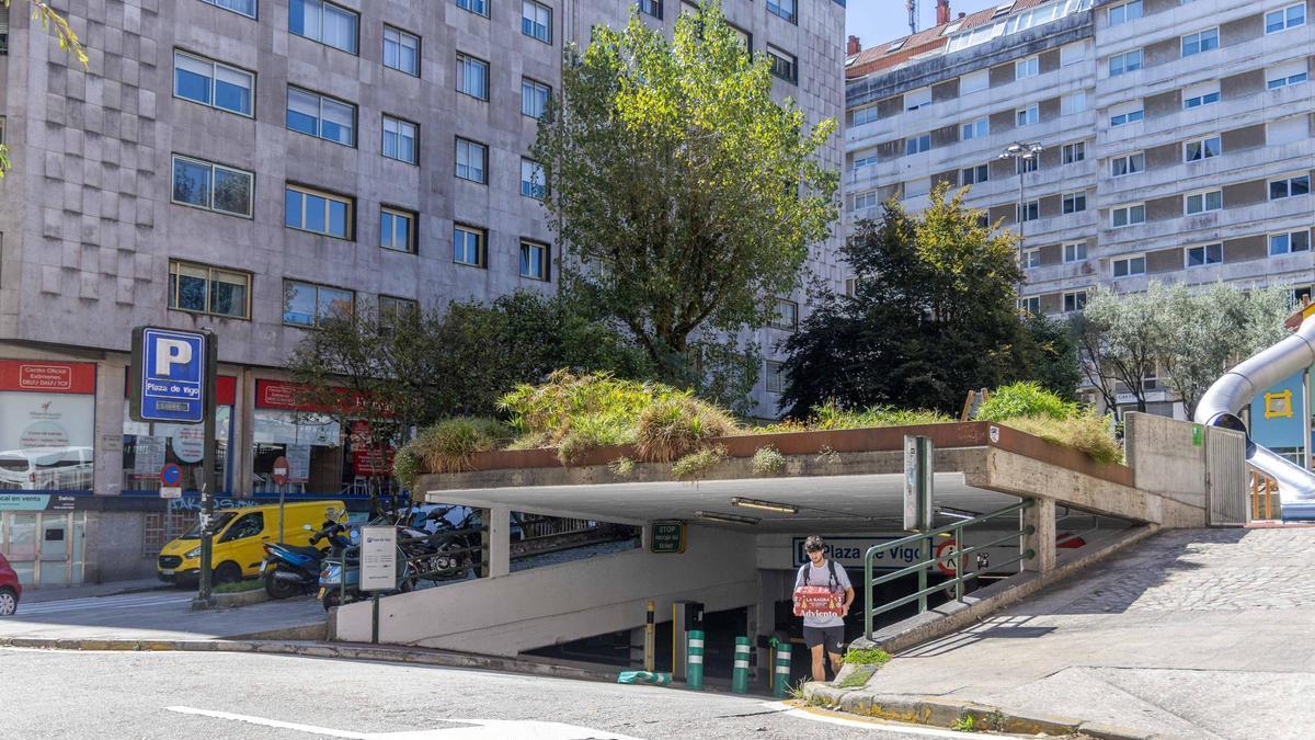 A concesión do aparcadoiro da Praza de Vigo vence o vindeiro mes de outubro, pendente da municipalización