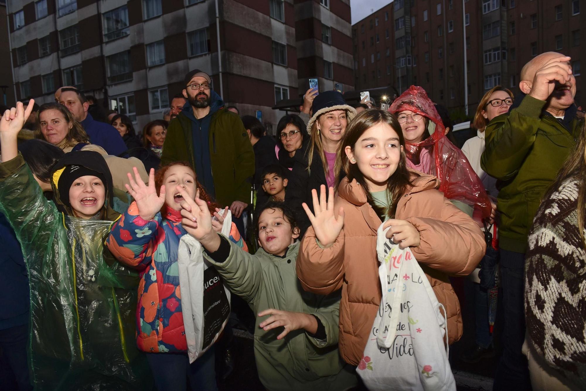 La llegada de los Reyes Magos a María Pita