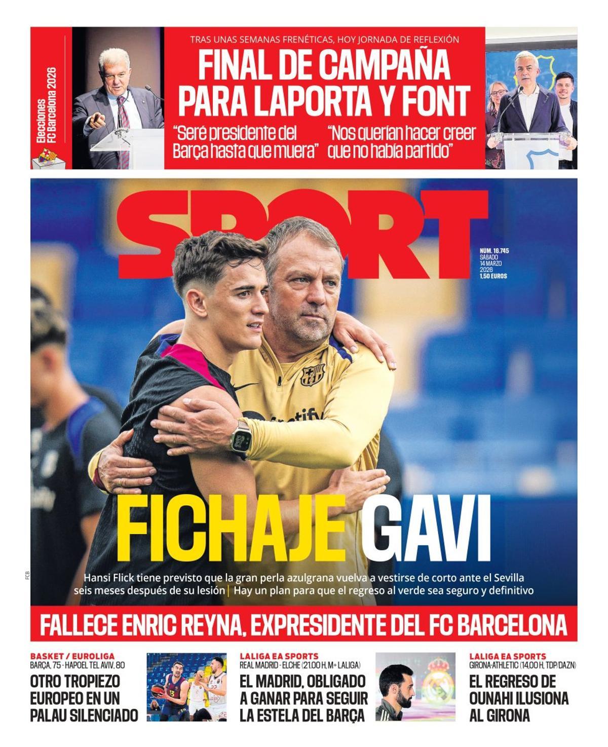 Las portadas de la prensa deportiva de hoy Las portadas de la prensa deportiva de hoy