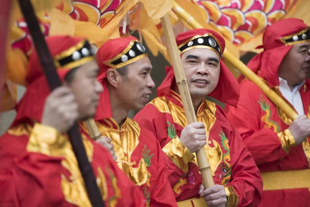 Celebració de l'any nou xinès a Manresa