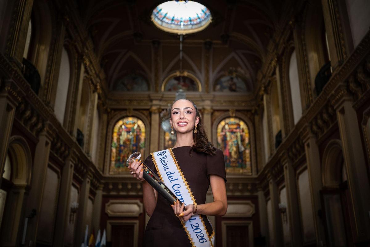 Carla Castro, reina del Carnaval de Santa Cruz de Tenerife 2026