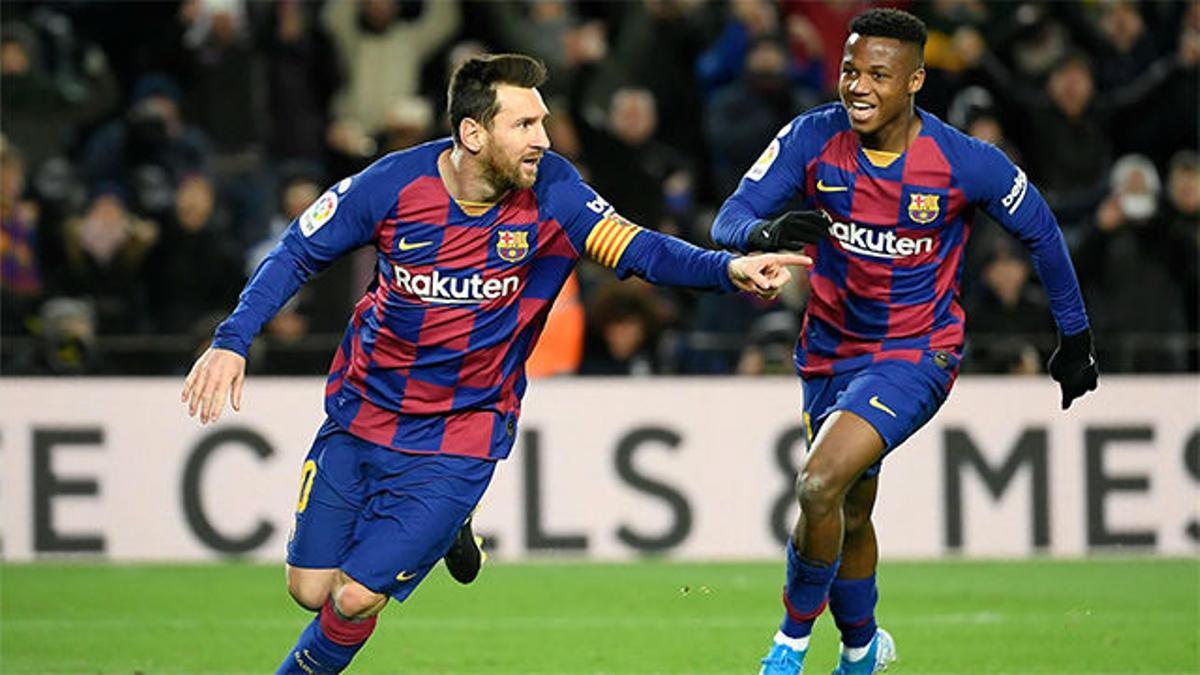 "Venga el entrenador que venga, siempre Messi", así narraron las radios el gol de Leo al Granada