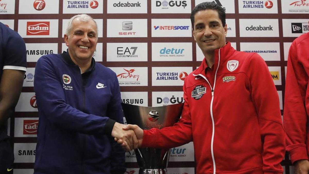 Obradovic y Sfairopoulos, duelo en los banquillos en pos de la Euroliga