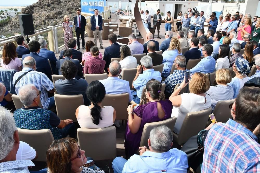 Encuentro de Pablo Casado (PP) con hoteleros en el sur de Gran Canaria