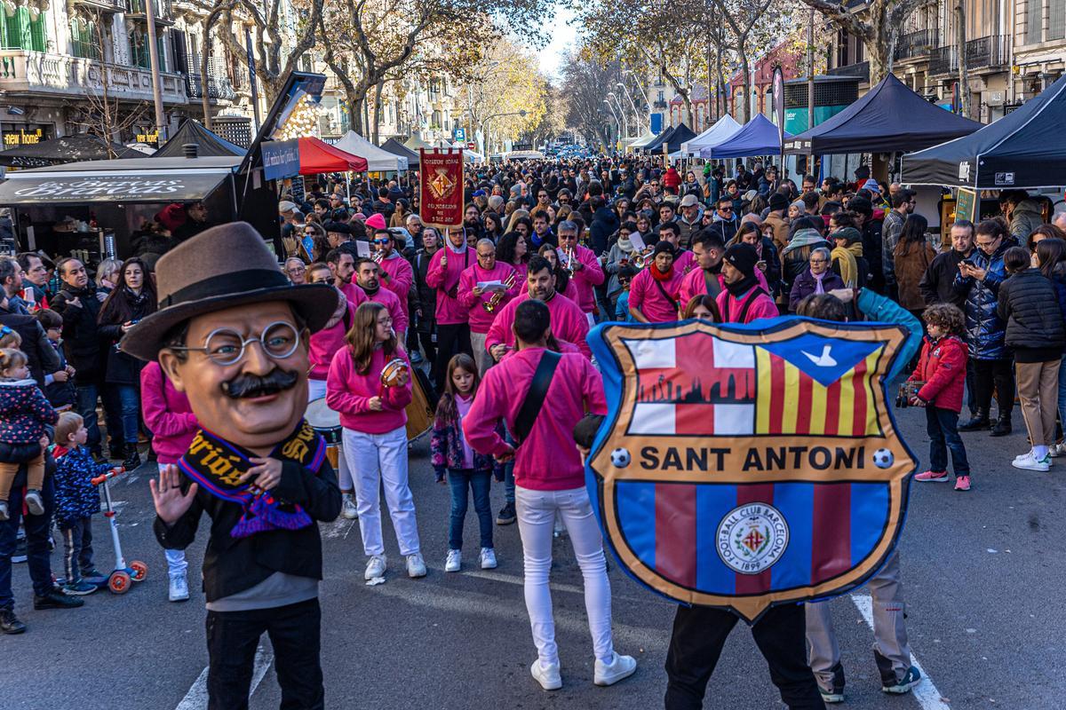 Fiesta de los Tres Tombs en Sant Antoni