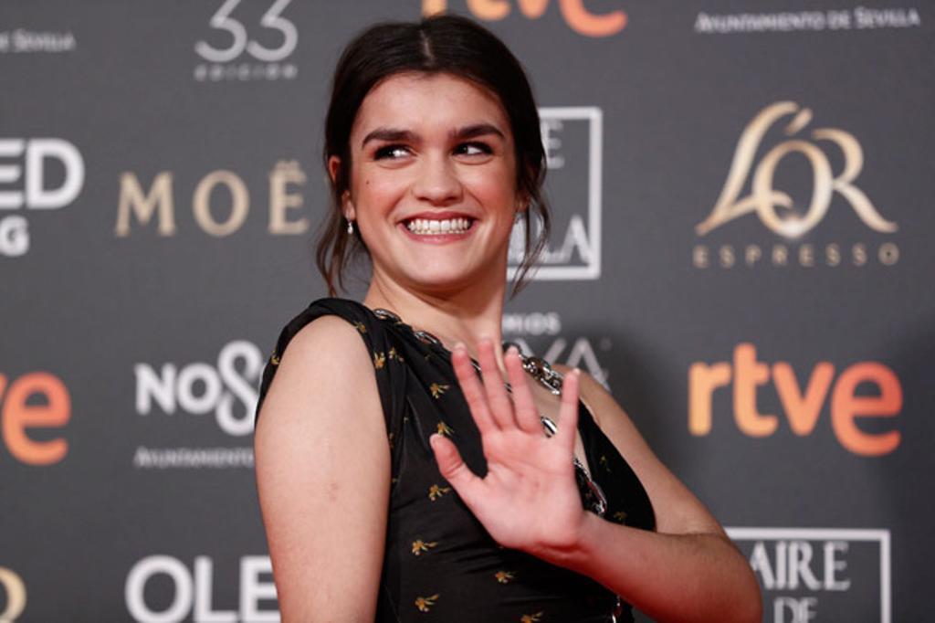 Amaia en la alfombra roja de los Premios Goya