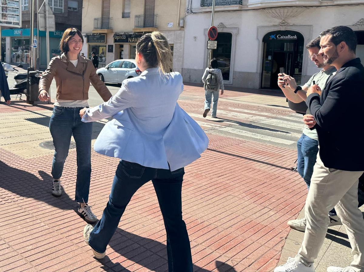 Morant a su llegada a la Vall d'Uixó