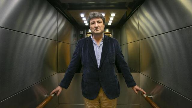 El historiador Mario Amorós, esta semana en Barcelona.