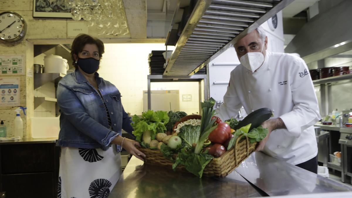 Balbina Álvarez y Luis Alberto Martínez en Casa Fermín