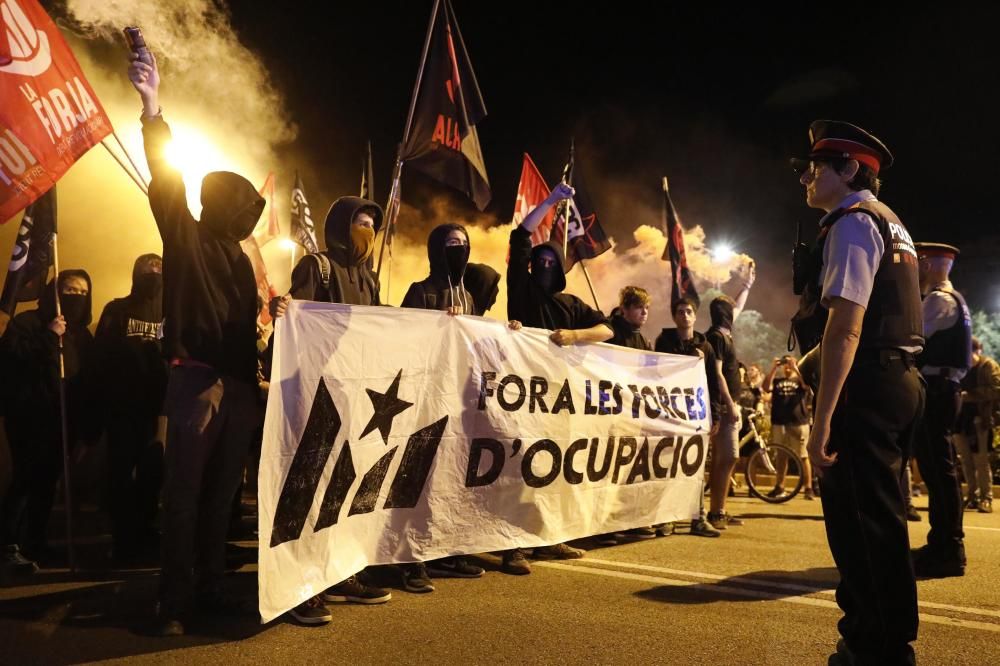 Manifestació a Girona