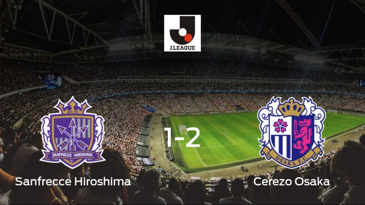 El Cerezo Osaka consigue los tres puntos después de ganar 1-2 al Sanfrecce Hiroshima