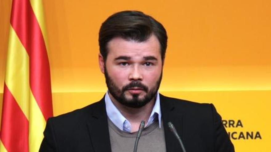 Gabriel Rufián, cap de llista per ERC al Congrés dels Diputats