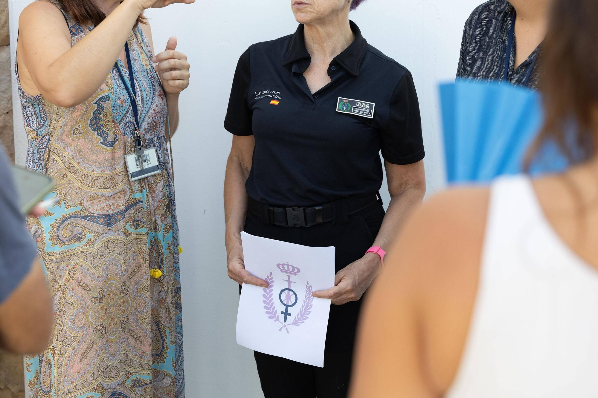 Descubre las fotos de la concentración de protesta de los funcionarios de prisiones de Ibiza