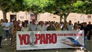 Zamora se paraliza para pedir que el tren vuelva a parar en Sanabria