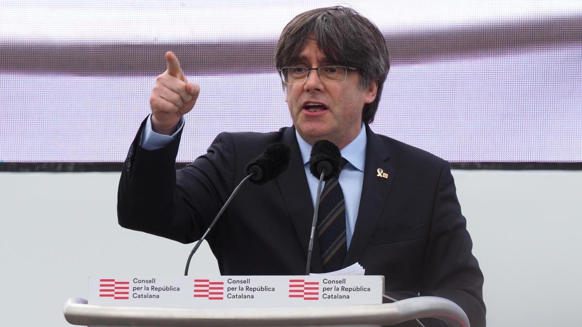 Carles Puigdemont a l&#039;acte de Perpinyà