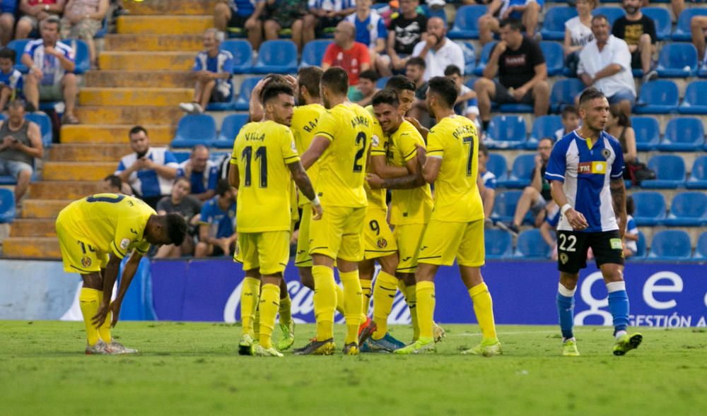 El Hércules genera dudas en su puesta de largo en el Rico Pérez al verse superado por el Villarreal B