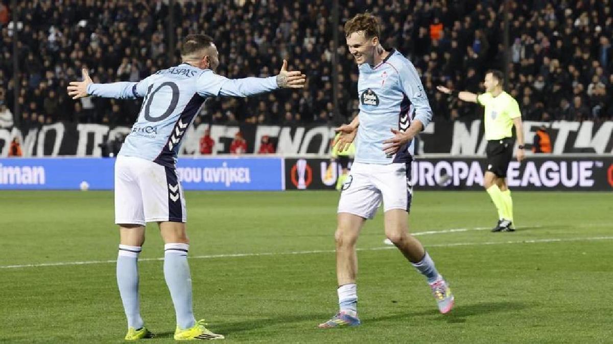El Celta de Vigo superó al PAOK en los play-offs para poder avanzar hacia la fase de eliminación directa