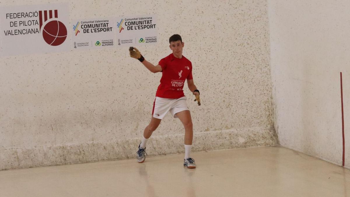 Hugo de Bicorp, jugador del Circuit sub18 de raspall  Fedpival