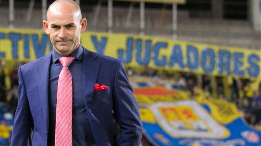 Paco Jémez, en su etapa como entrenador de la UD Las Palmas