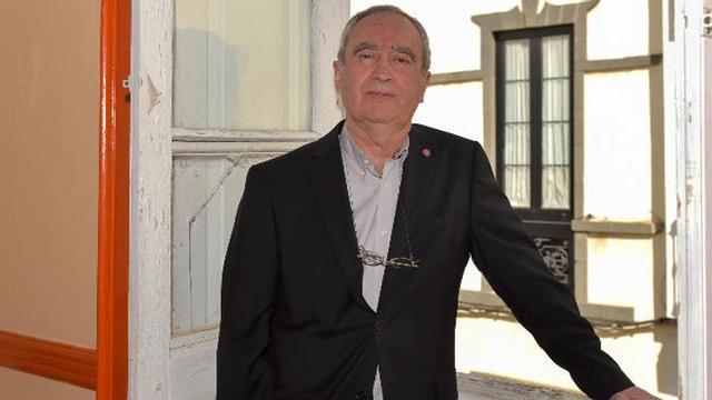 Juan Antonio García, en su despacho del Colegio de Economistas.