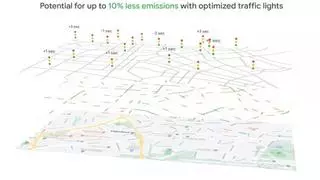 Google usa la IA para controlar los semáforos de 12 grandes ciudades