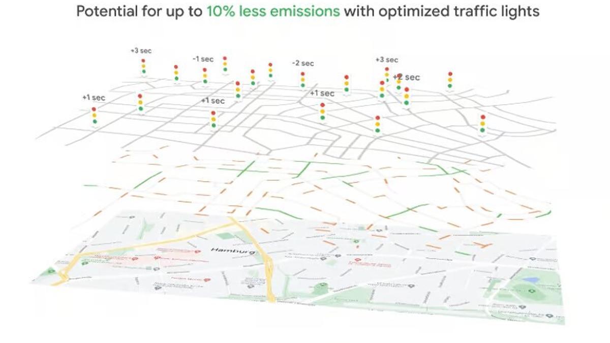 Google está utilizando datos de Maps para ayudar a las ciudades a optimizar la regulación automática del tráfico.