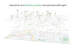 Google está utilizando datos de Maps para ayudar a las ciudades a optimizar la regulación automática del tráfico.