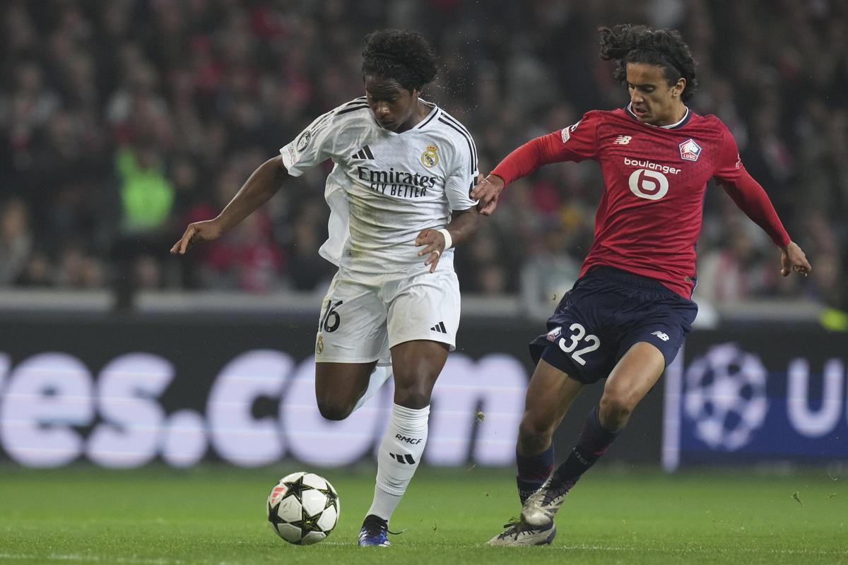 Champions League | Lille - Real Madrid, en imágenes