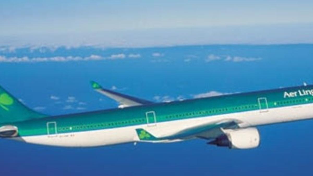 Un avión de Aer Lingus.