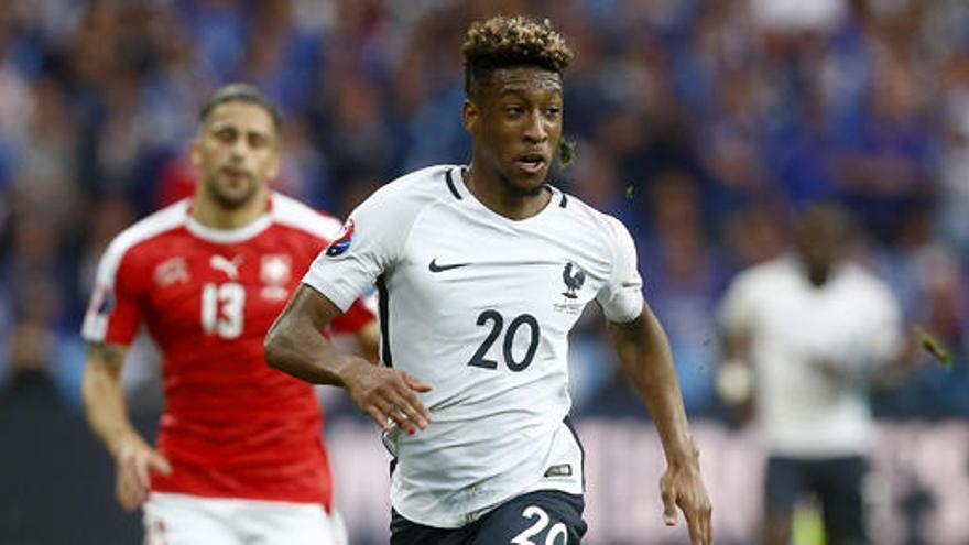 El jugador del Bayern Münich, Kingsley Coman, el más rápido de la Eurocopa