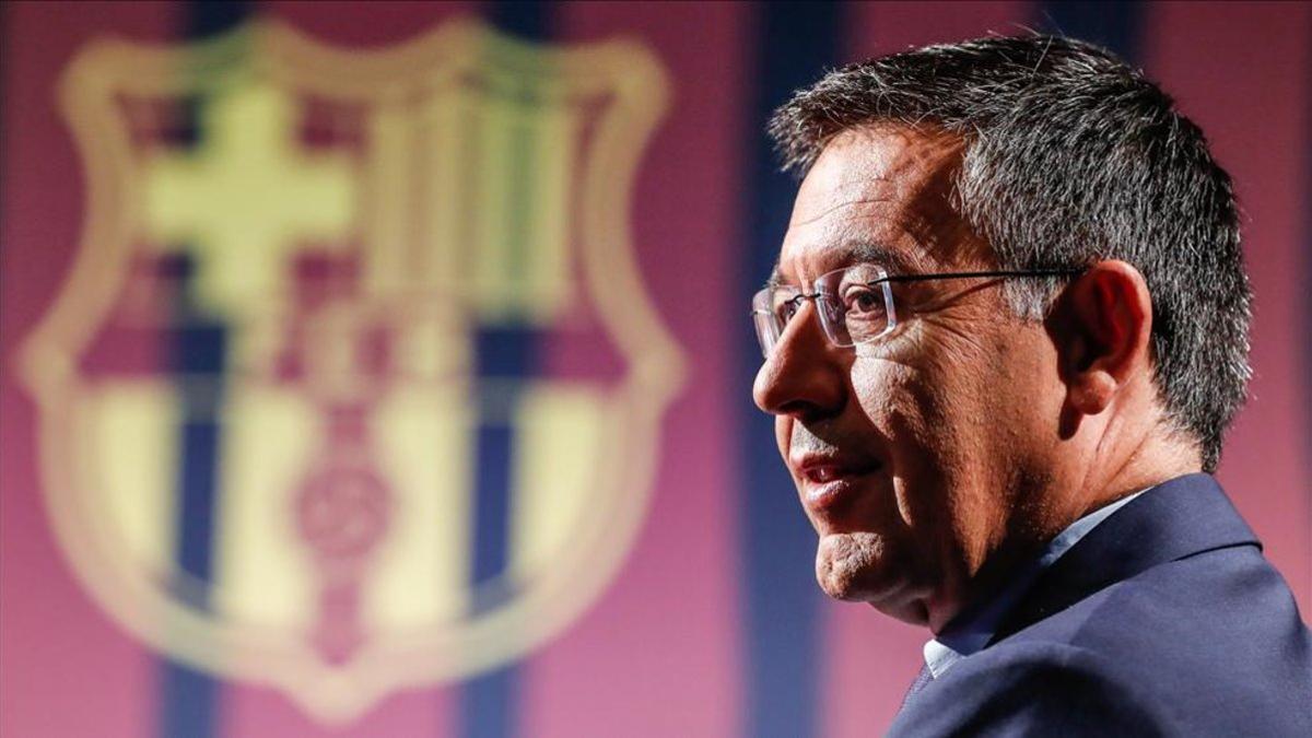 Josep Maria Bartomeu felicitó a los suyos