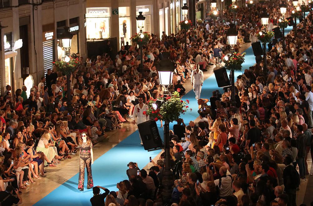 Desfile de presentación de la Pasarela Larios 2018