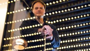 El escritor estadounidense Garth Greenwell, autor de Lluvia pequeña, en Barcelona.