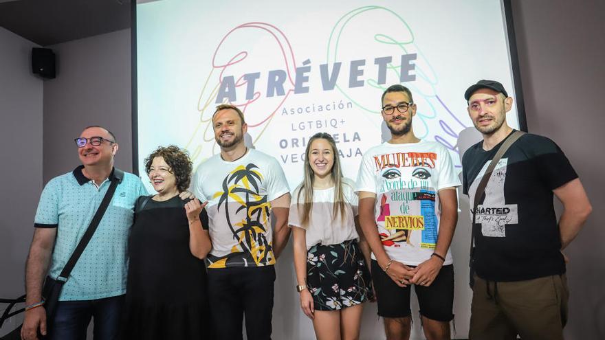 Presentación de la asociación &#039;Atrévete&#039; esta mañana en Orihuela