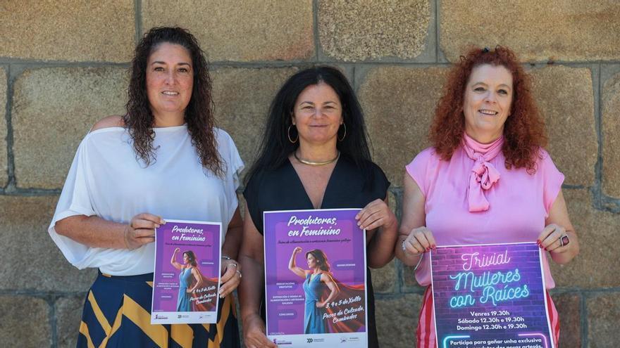 Cambados reúne a treinta creadoras en Produtoras en feminino