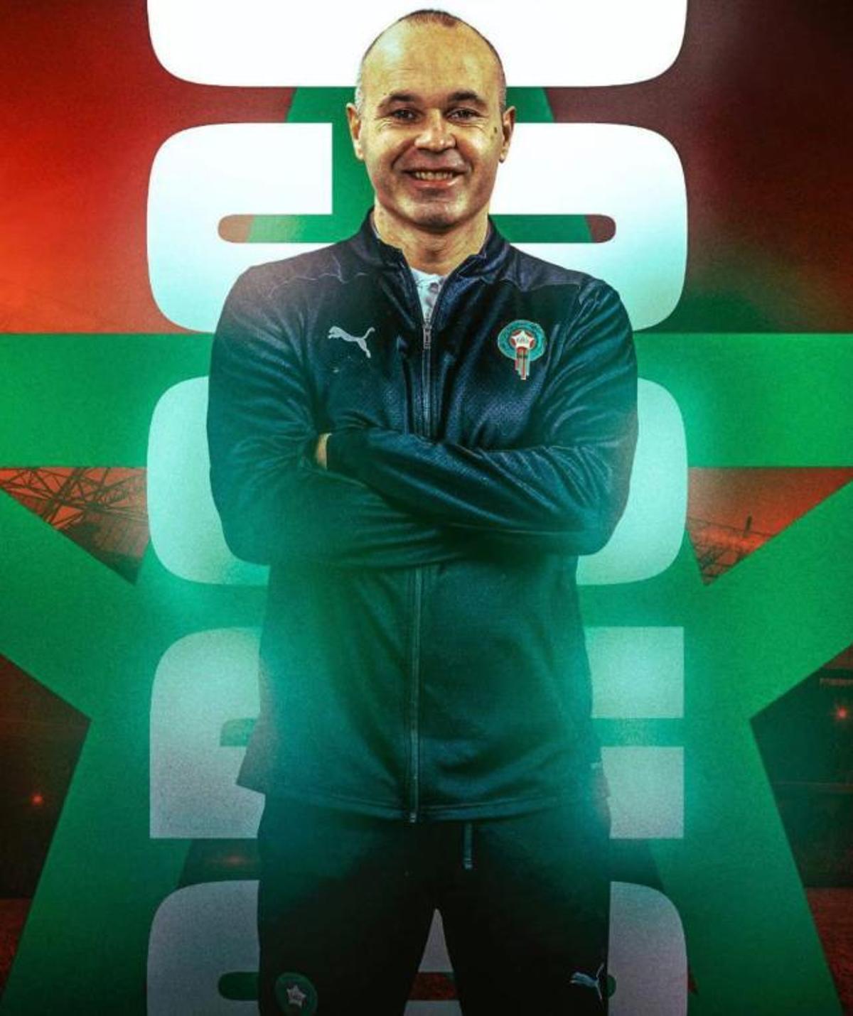 Andrés Iniesta, nuevo director deportivo de Marruecos