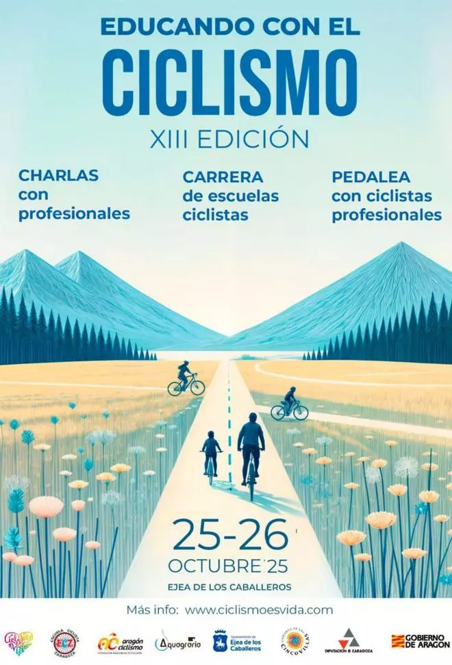 ‘Educando con el ciclismo’ volverá a pedalear los días 25 y26 de octubre