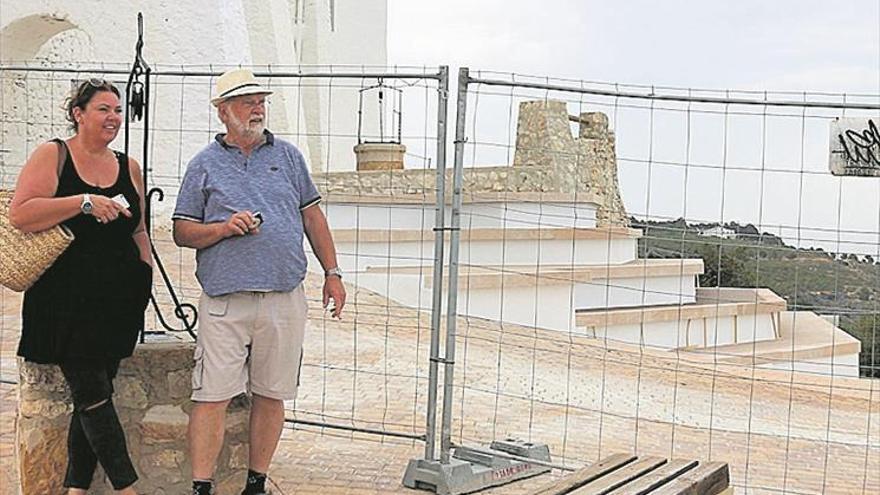 El nuevo mirador de Santa Llúcia estará listo en dos semanas